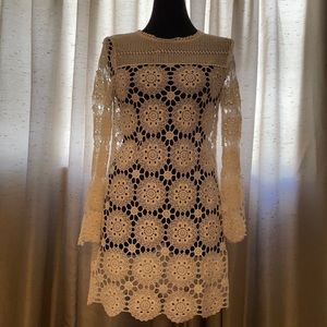 TOPSHOP Crochet Dress UK size 8